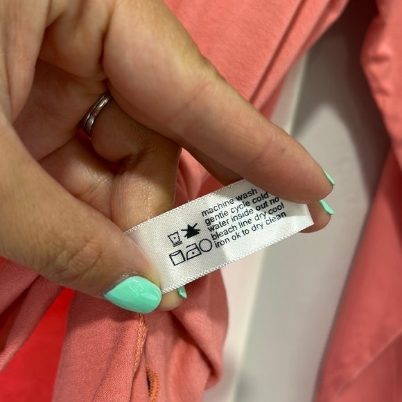 three dots • tie front jersey top - Picture 7 of 9